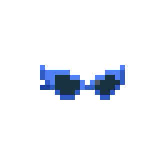 Blue Cateye Shades