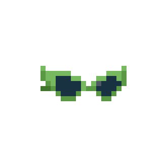 Green Cateye Shades