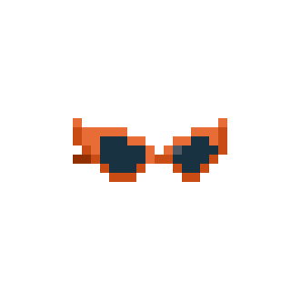 Orange Cateye Shades