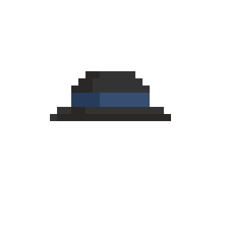 Black Boating Hat