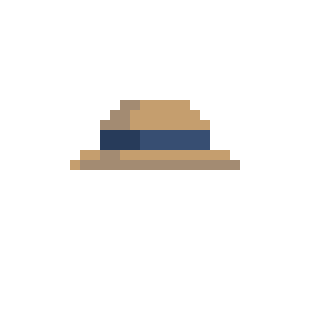 Tan Boating Hat